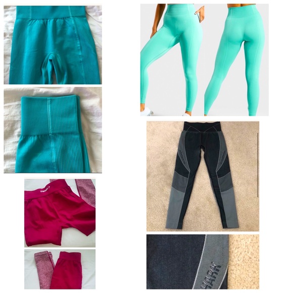 Bundle !Gymshark leggings small size . - Picture 1 of 4